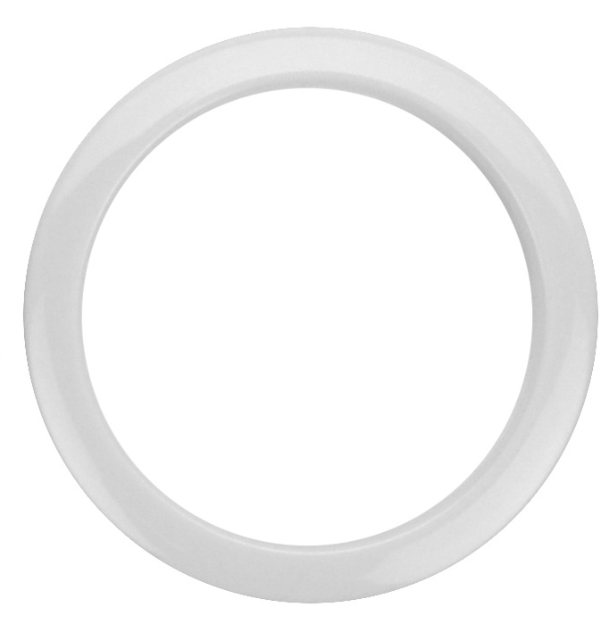 Bass Drum O  4" White    Hw4