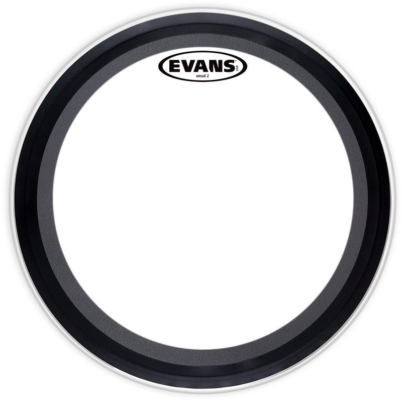 20 Inch EMAD2 Bass Drum Head Clear