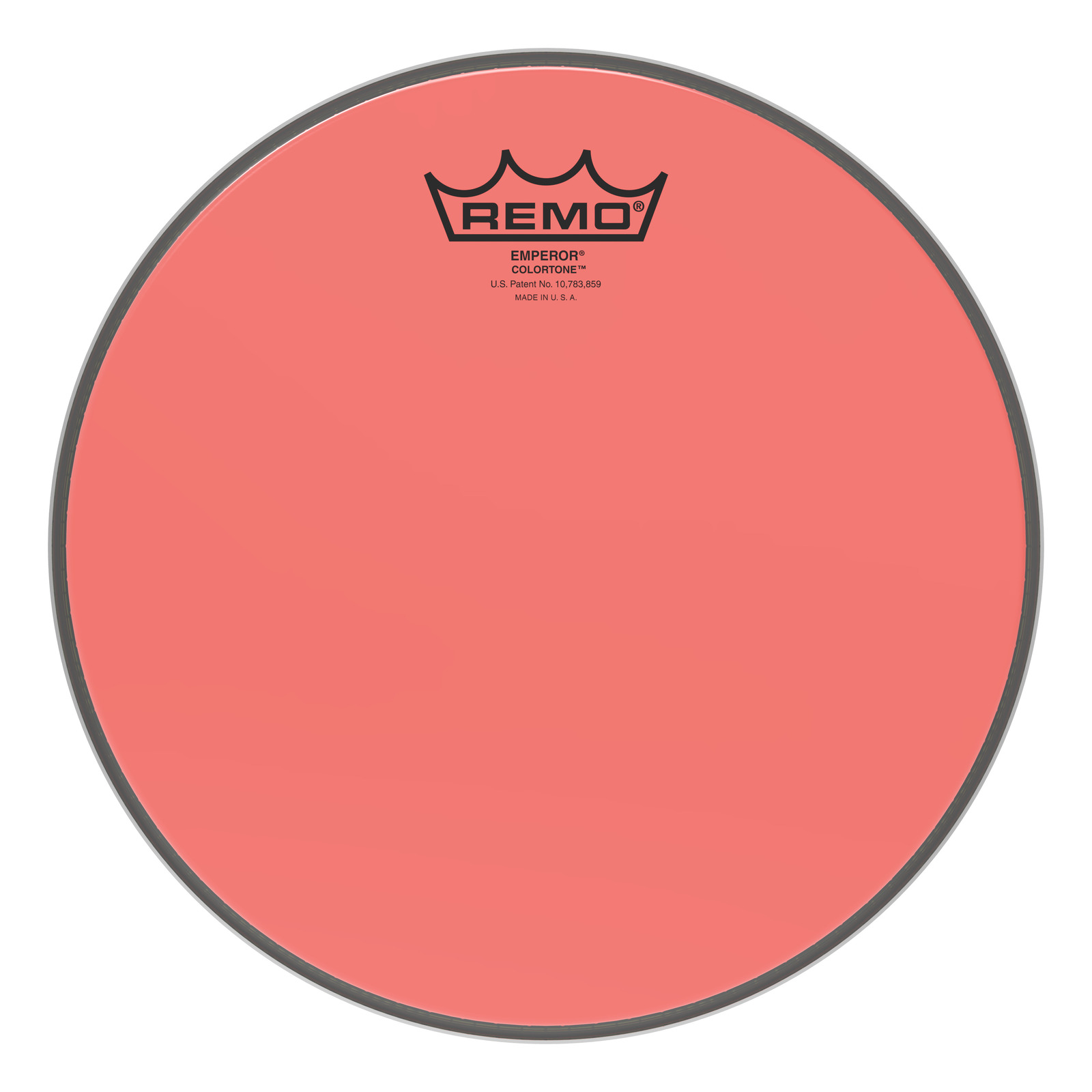 Emperor® Colortone™ Red Drumhead ,10"