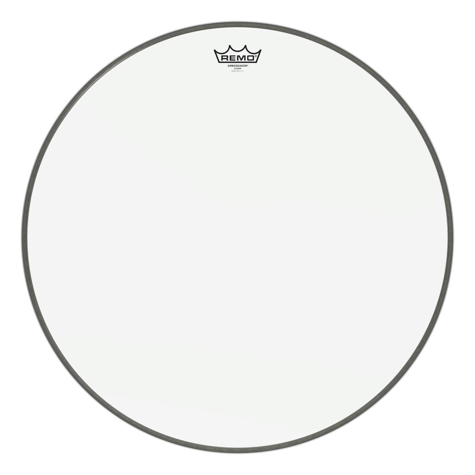 Ambassador® Clear Bass Drumhead, 22"