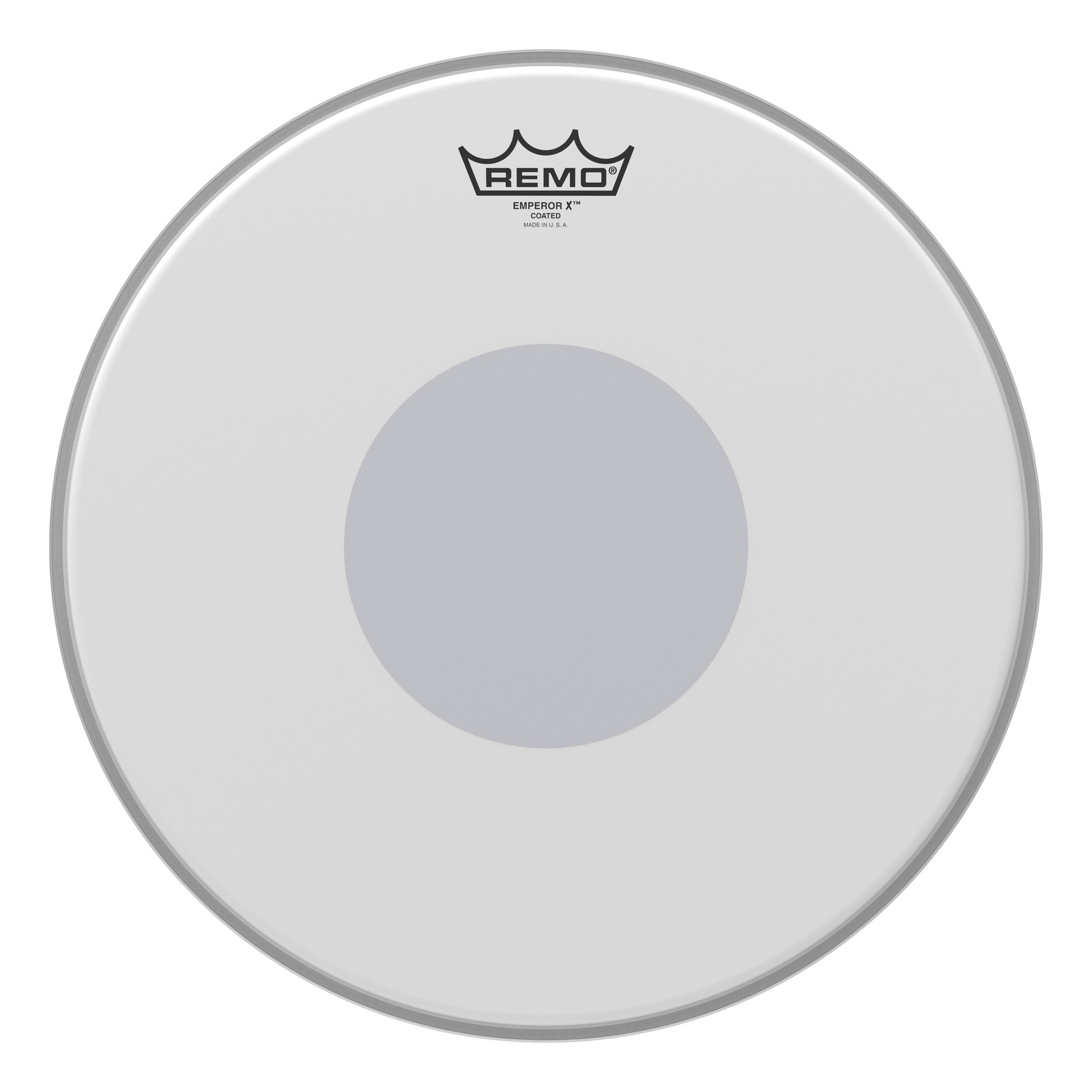 Emperor® X Coated Snare Drumhead - Bottom Black Dot™, 14"