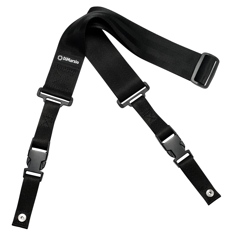 Dimarzio Clip Lock Strap - Black