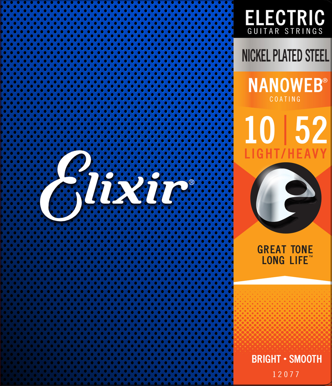 Electric Gtr Str Set 10/52 Ctd Lt/Hvy Nanoweb