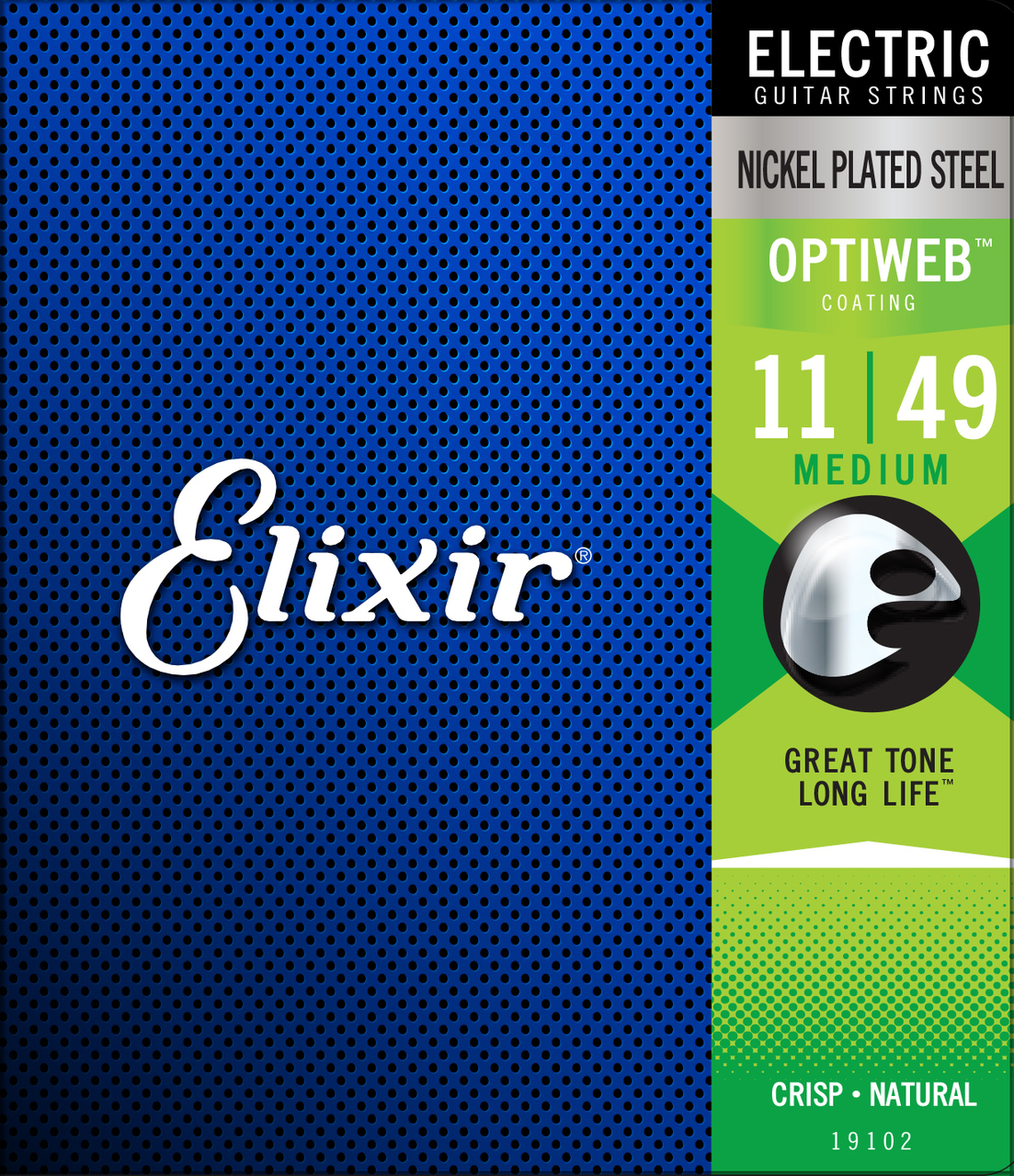 Elixir 19102 Optiweb Electric Medium 11-49