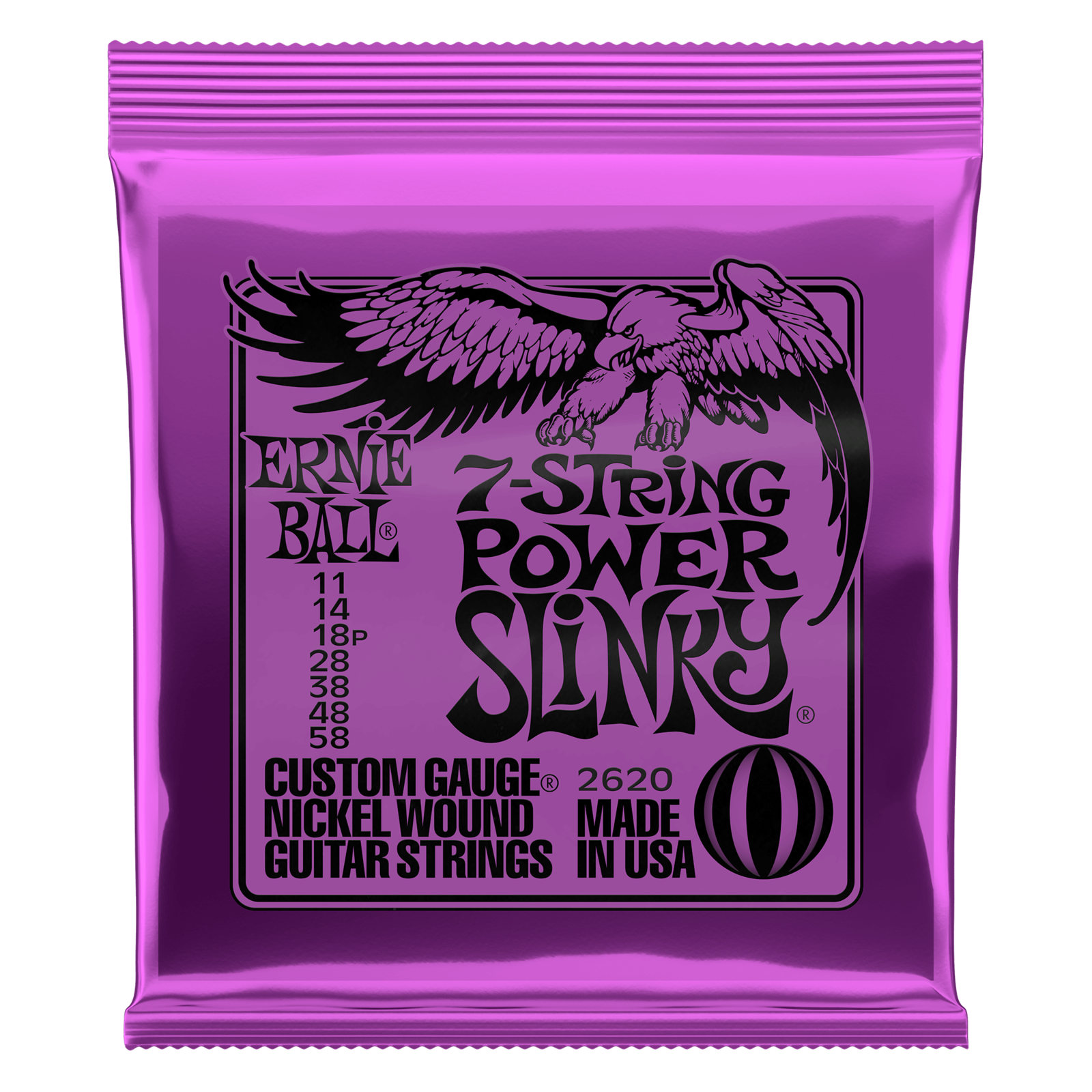 Ernie Ball - 7 String Power Slinky