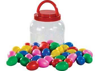 CPK Egg Maracas Clear