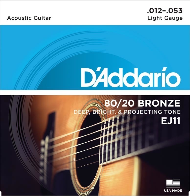 Acoustic Guitar String Set 80/20 Bronze EJ11