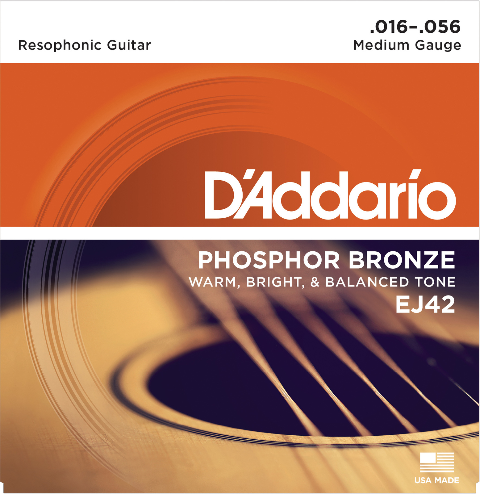 Acoustic Gtr Str Set 16/56 Ph/Br Dobro