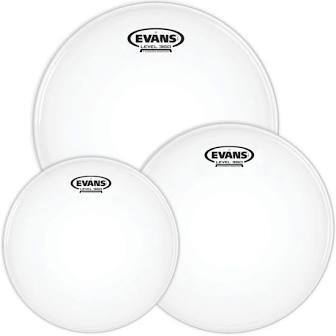 Evans G2 Tompack, Clear, Standard (12 Inch, 13 Inch, 16 Inch)