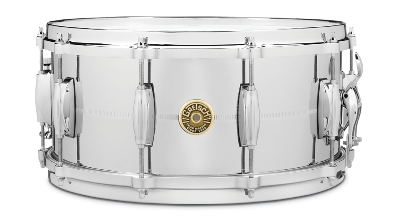 Gretsch Brooklyn Snare Chrome Over Brass