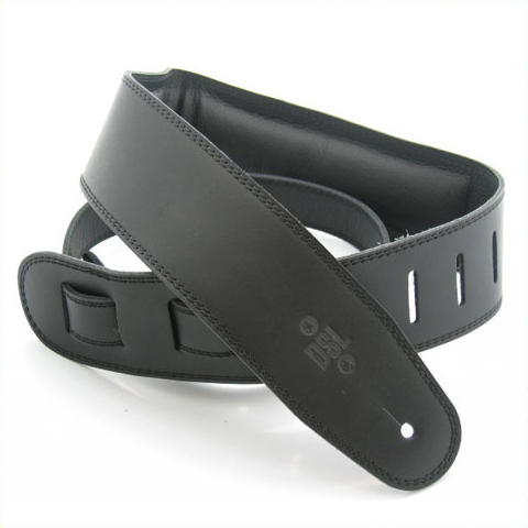 DSL 2.5" Padded Leather Guitar Strap