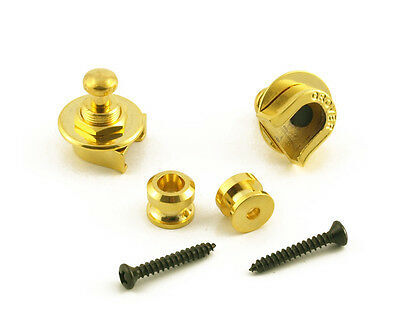 Gtr Strap Locks Quick Release Gold Pr