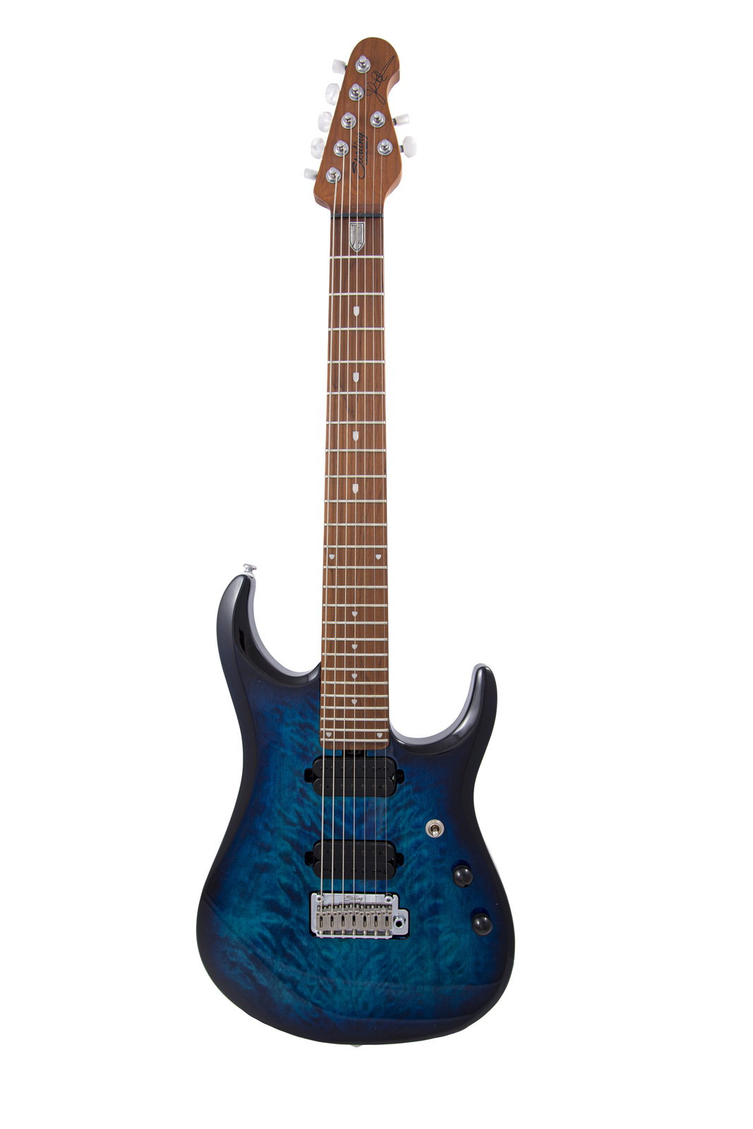 Sterling by Music Man Petrucci JP157 7 String Neptune Blue Signature Electric