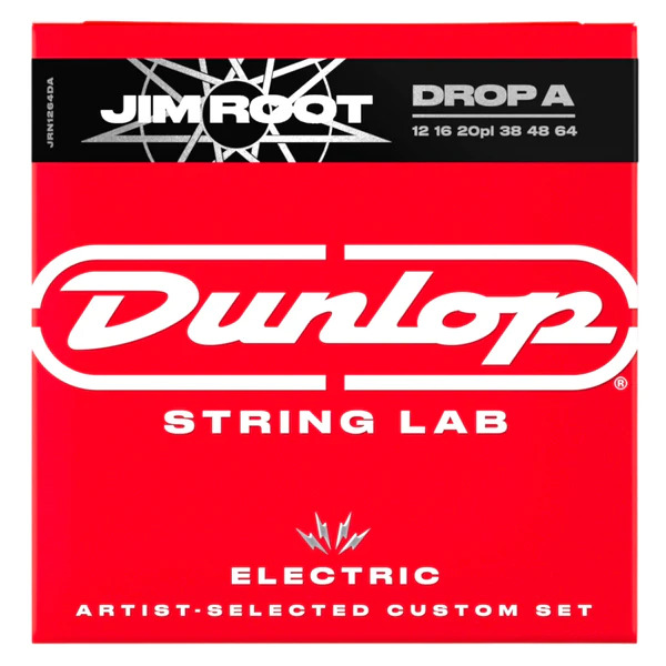 Dunlop Heavy Core Jim Root Signature Strings - 12/64