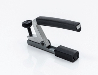Economical Capo For 6 String Guitars W.Radius Fretboard. Tension Screw Precision.
