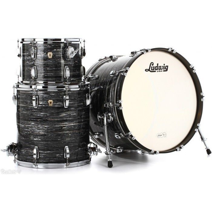 Ludwig Classic Maple 22" FAB - Vintage Black Oyster