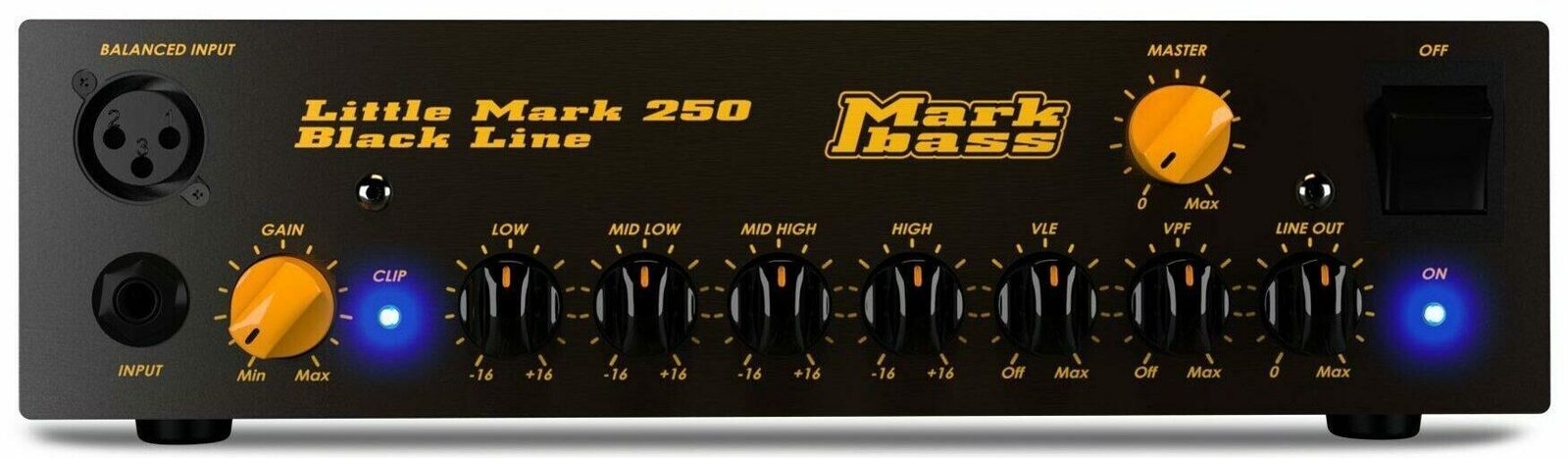 Mark Bass Blackline Little Mark 250, 250W Bass Amp Head