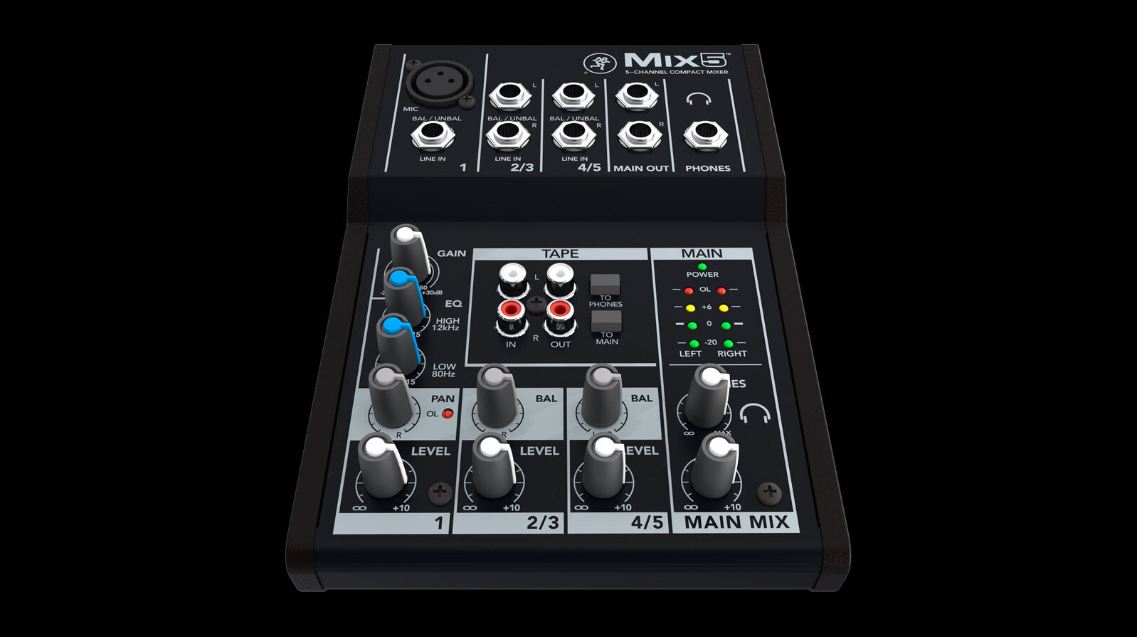 5-channel Compact Mixer