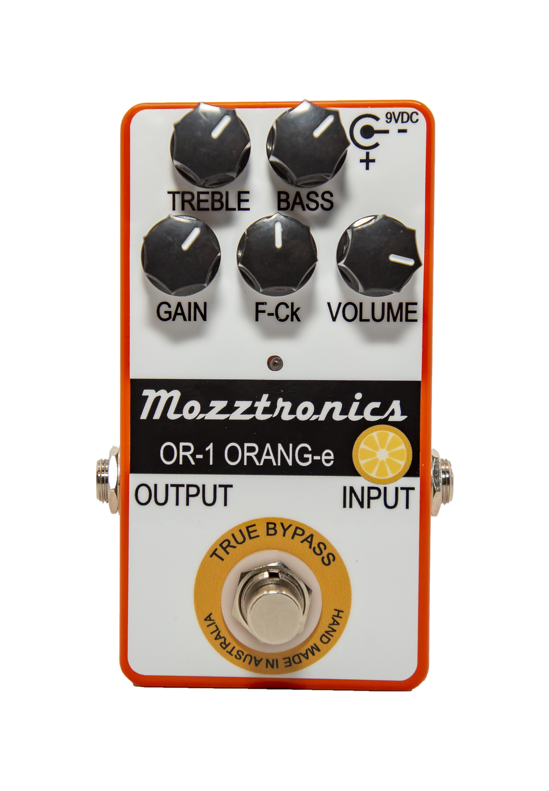 Mozztronics Or-1 Orange-E Guitar Effects Pedal