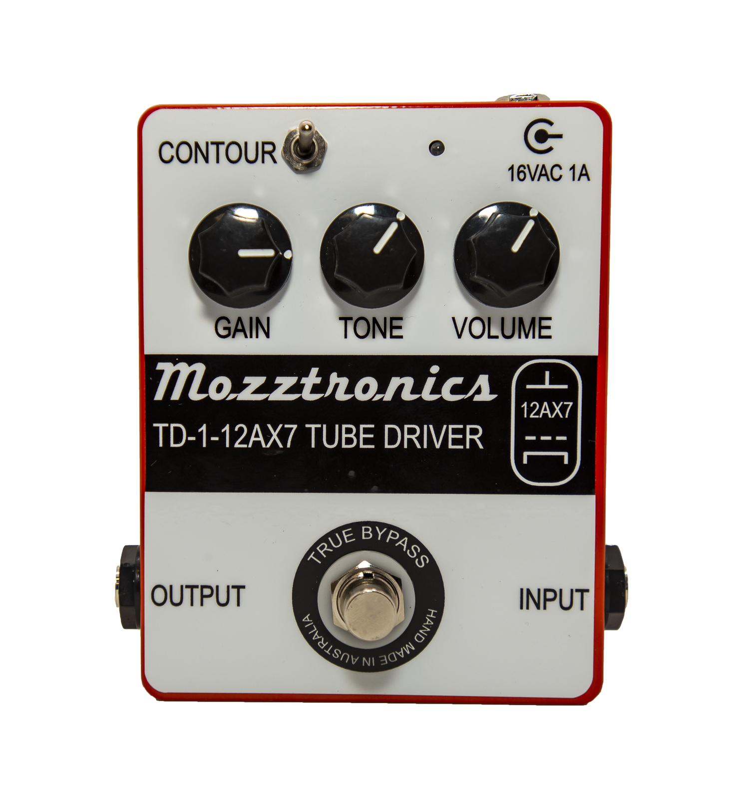 Mozztronics Td-1 Tube Overdrive Guitar Effects Pedal
