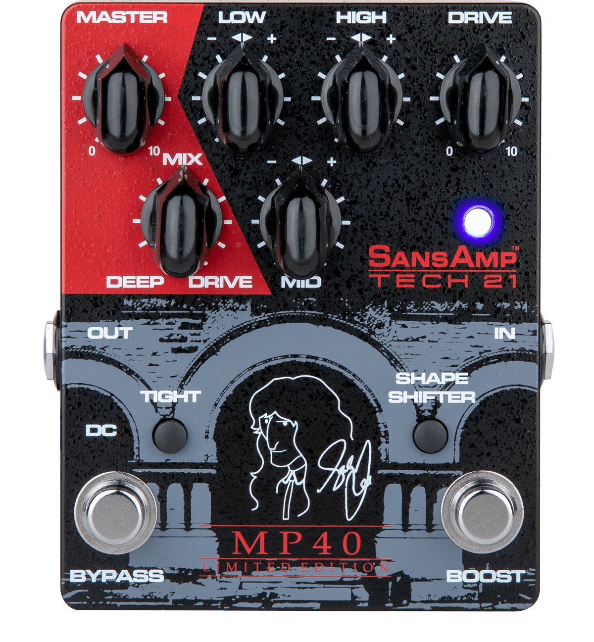 Tech 21 Geddy Lee MP40 Limited Edition Signature SansAmp