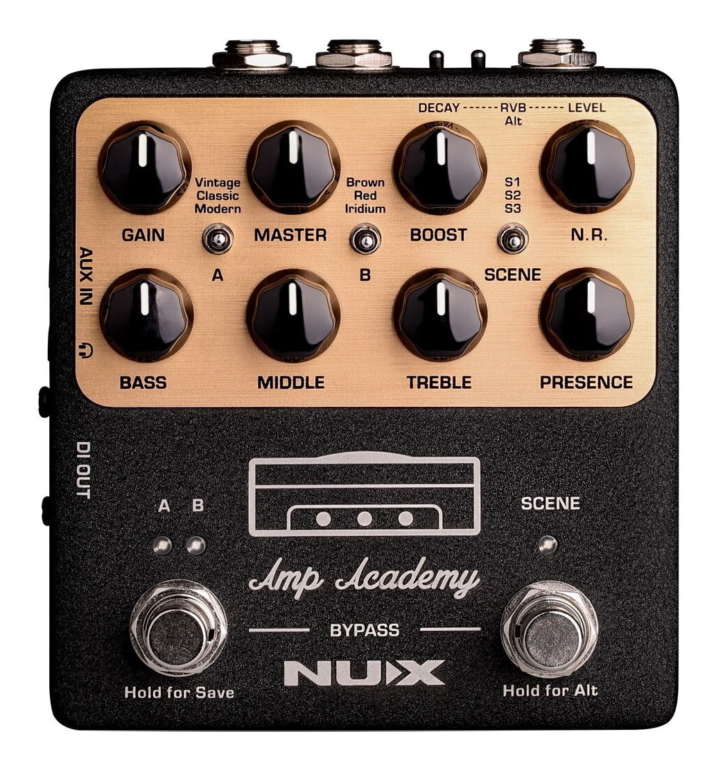 Nux NGS6 Amp Academy Stomp Box Amp Modeller