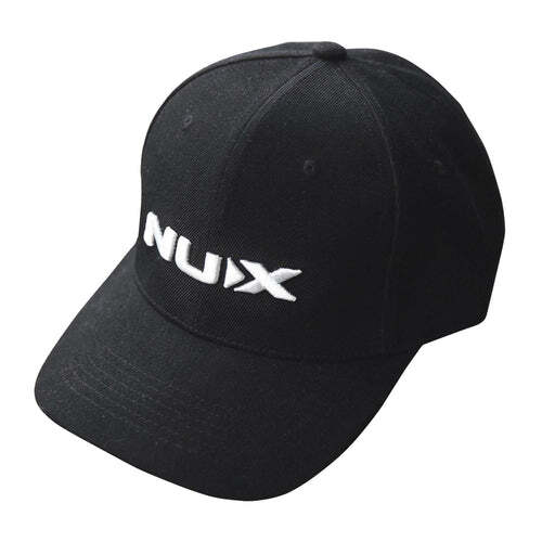 Nux Black Logo Cap