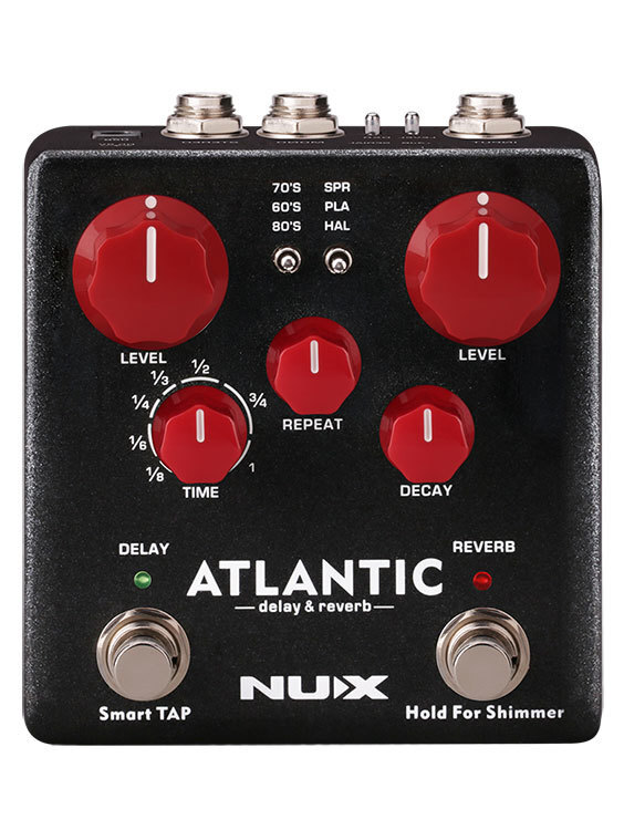 Nux Atlantic Delay & Reverb Effect Pedal