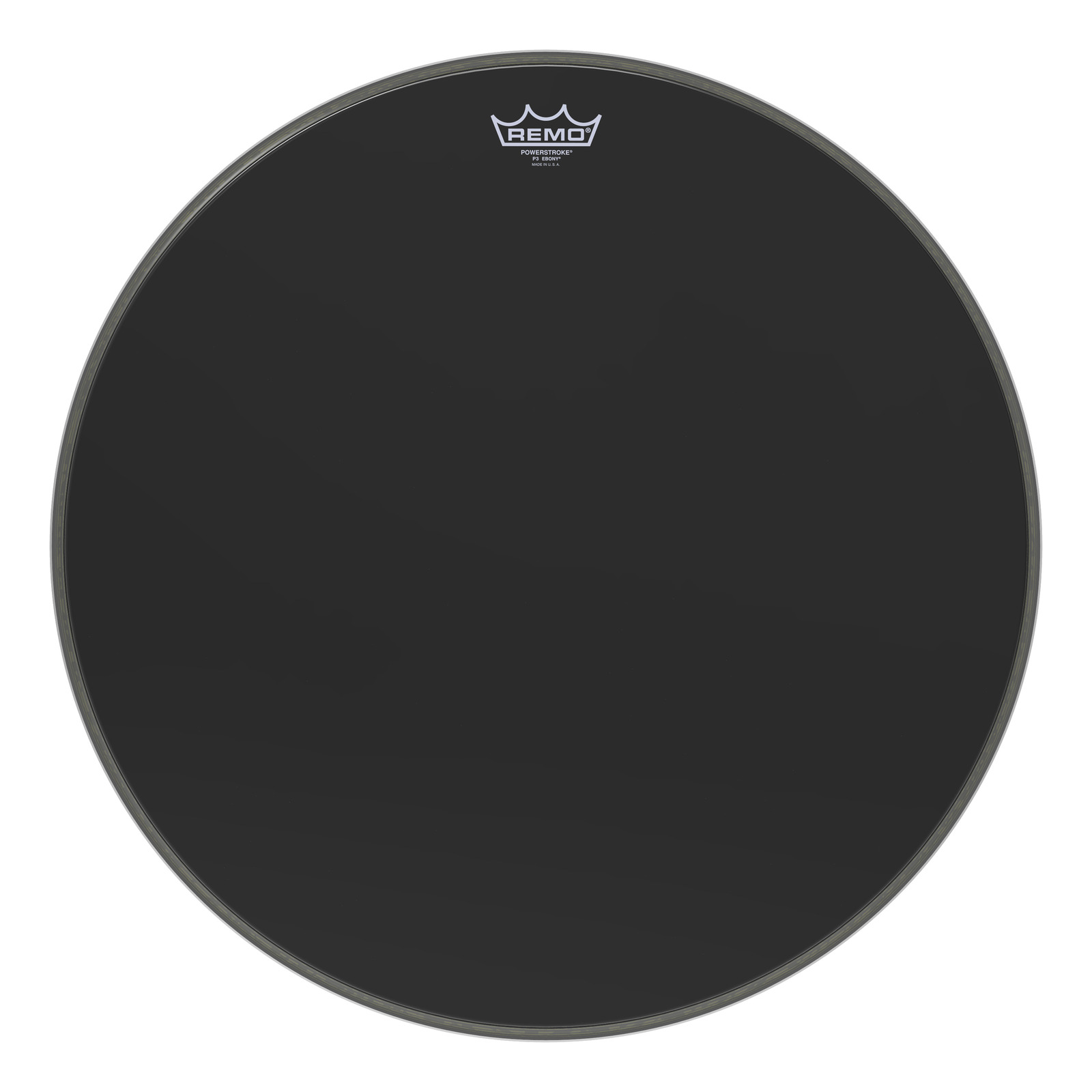 Powerstroke® P3 Ebony® Bass Drumhead, 22"