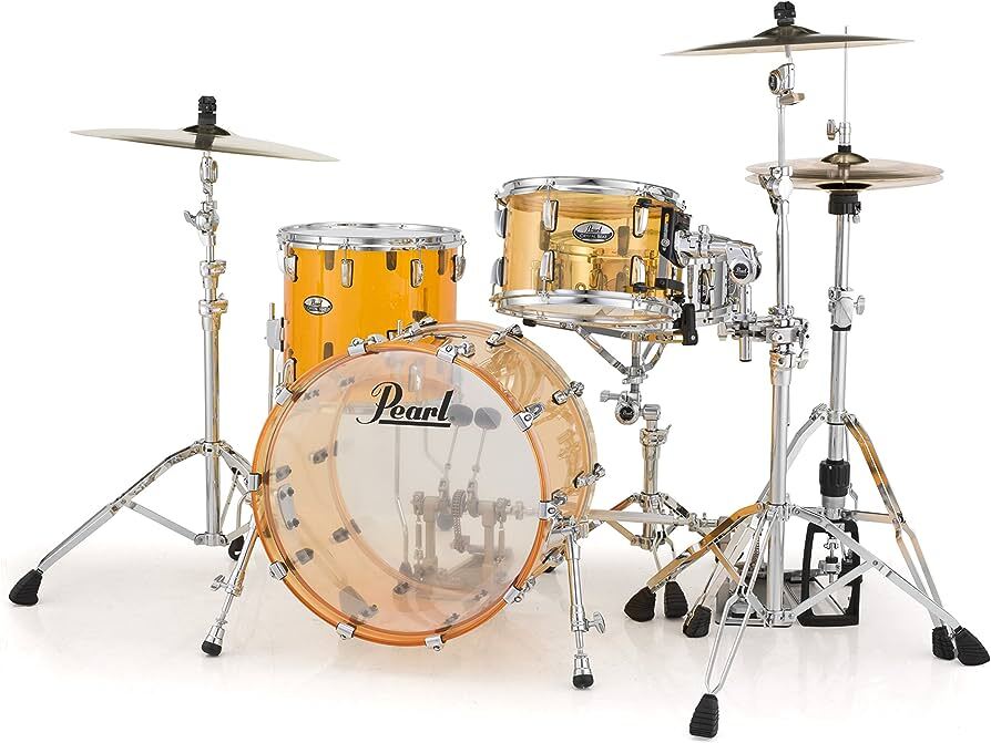 Pearl Crystal Beat Shell Pack - Tangerine Glass