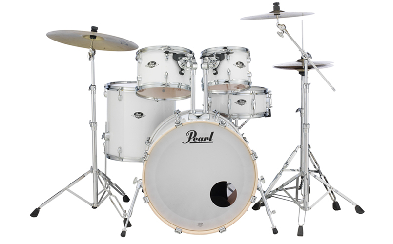 Pearl Export EXX 22" Fusion Plus Drum Kit – Pure White
