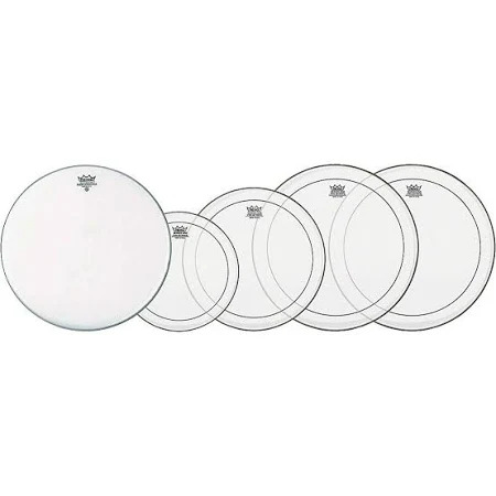 Remo Pinstripe Clear Fusion Pro Pack