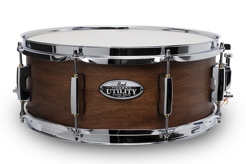 Pearl Modern Utility 14" x 5.5" Maple Snare - Satin Brown