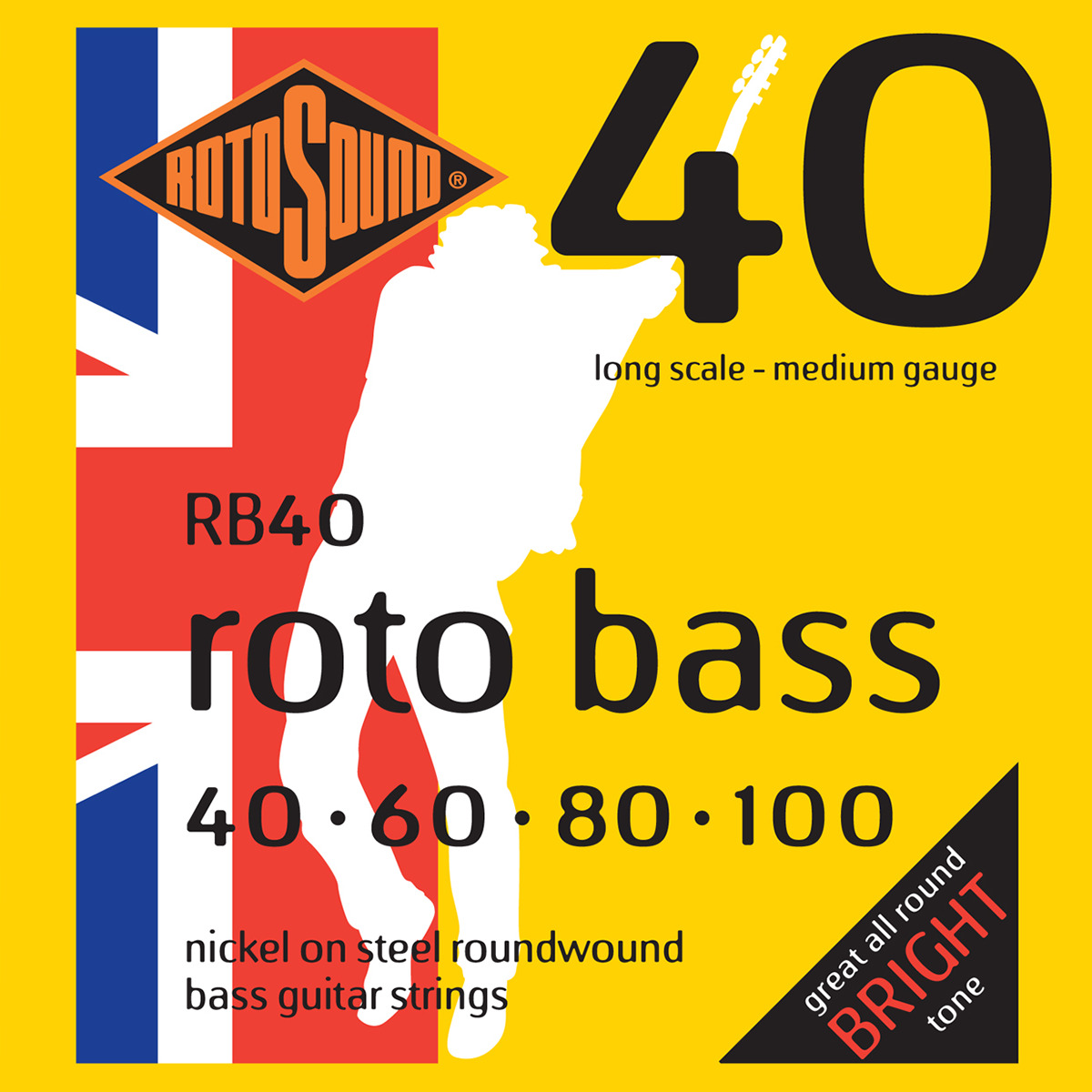 Rotosound Rb40 Rotobass Medium 40 - 100