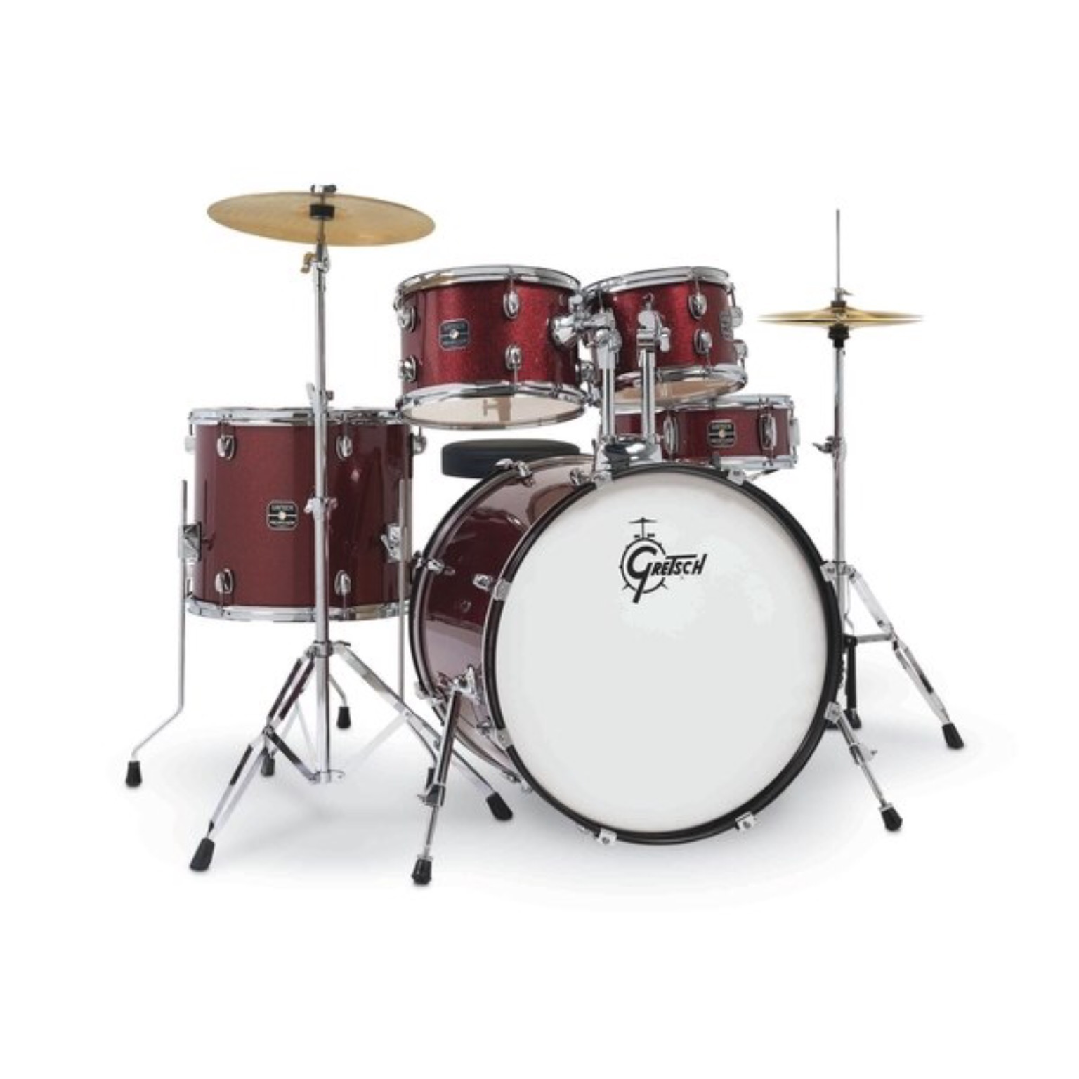 Gretsch Renegade 5-Piece Drum Kit in Ruby Sparkle