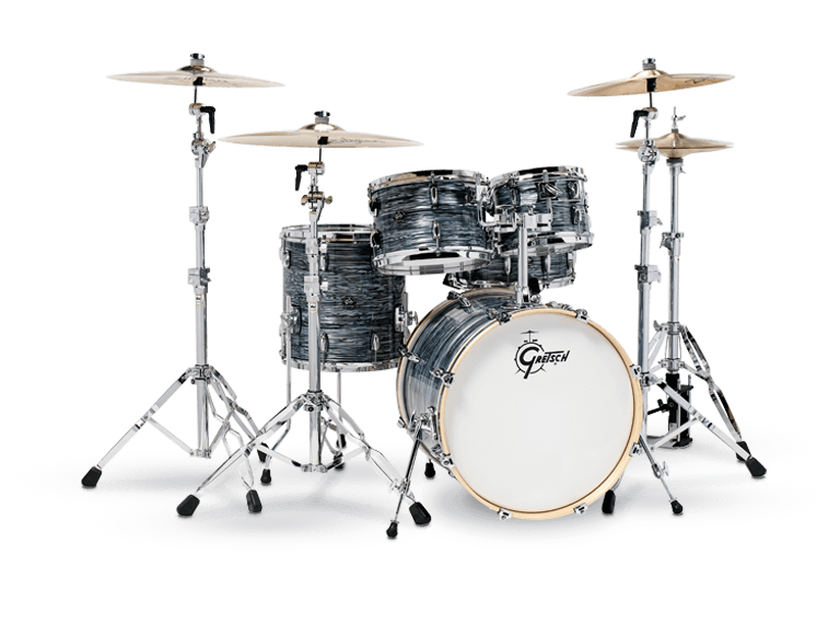 Gretsch Renown 5 Piece, 22" Bass, Silver Oyster Pearl