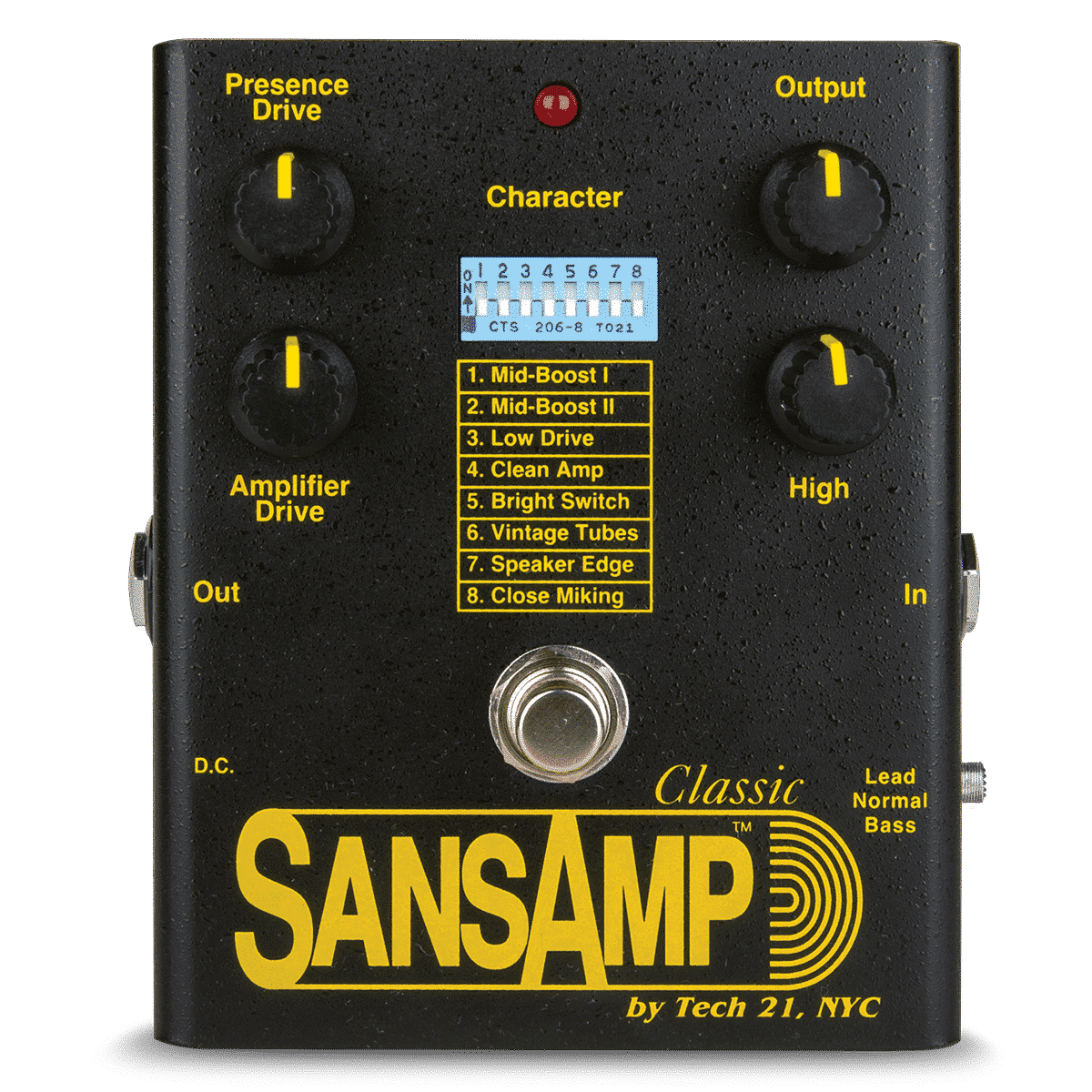 Sansamp Classic Reissue Pedal 2021