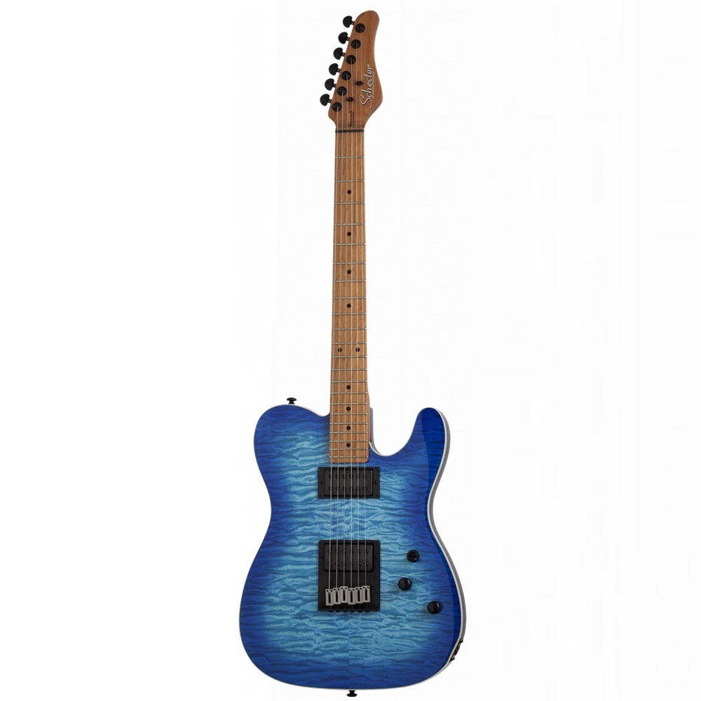 Schecter PT Pro Electric Guitar Trans Blue Burst