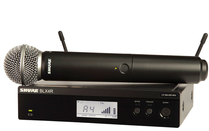 Shure BLX24RS58K14 SM58 Wireless System