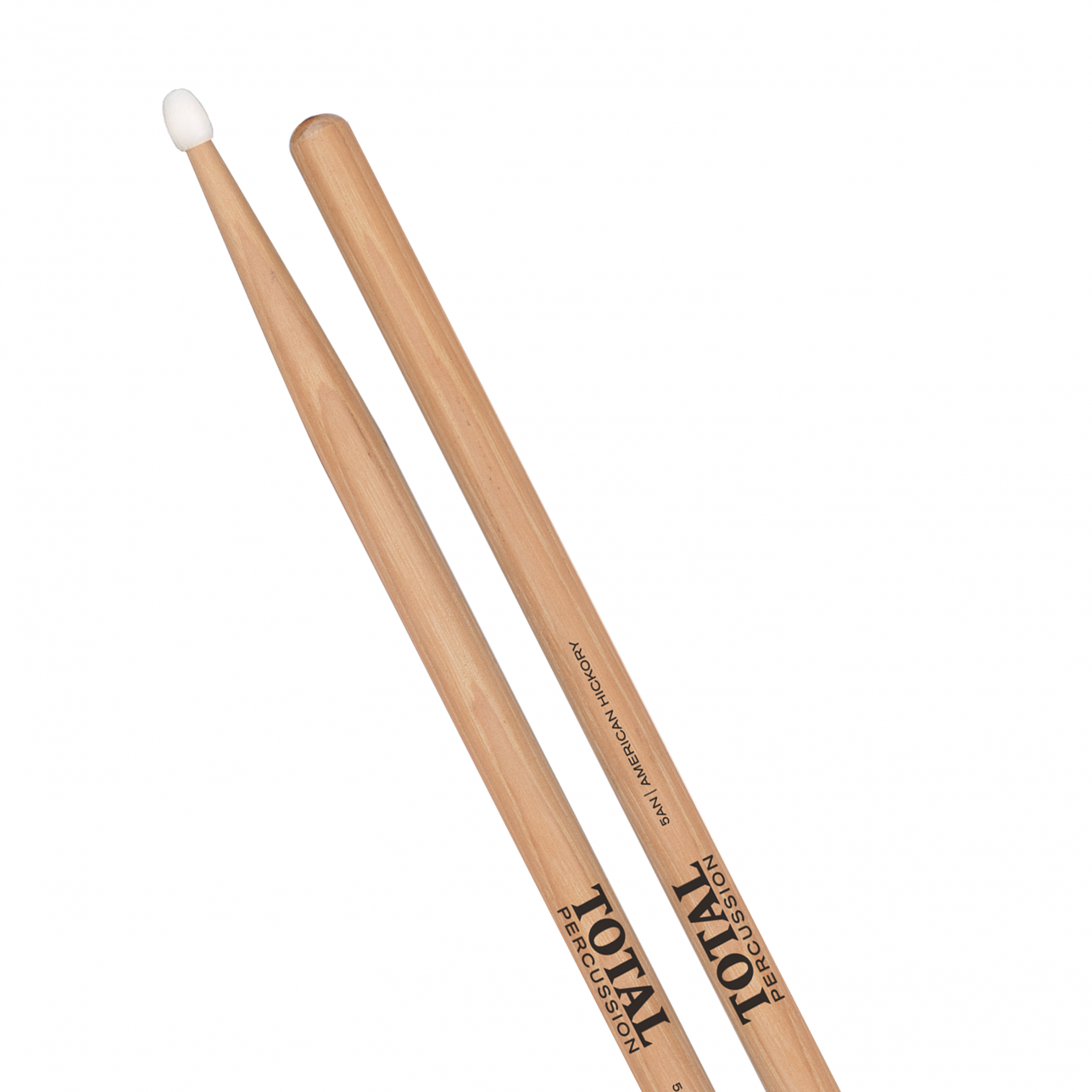 Total Percussion 5A Natural Nylon Tip