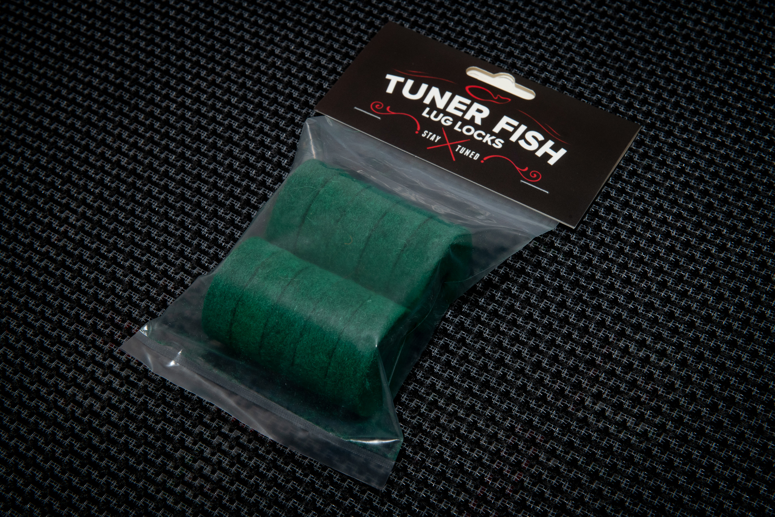 Tuner Fish Cymbal Felts 10 Pack - Green