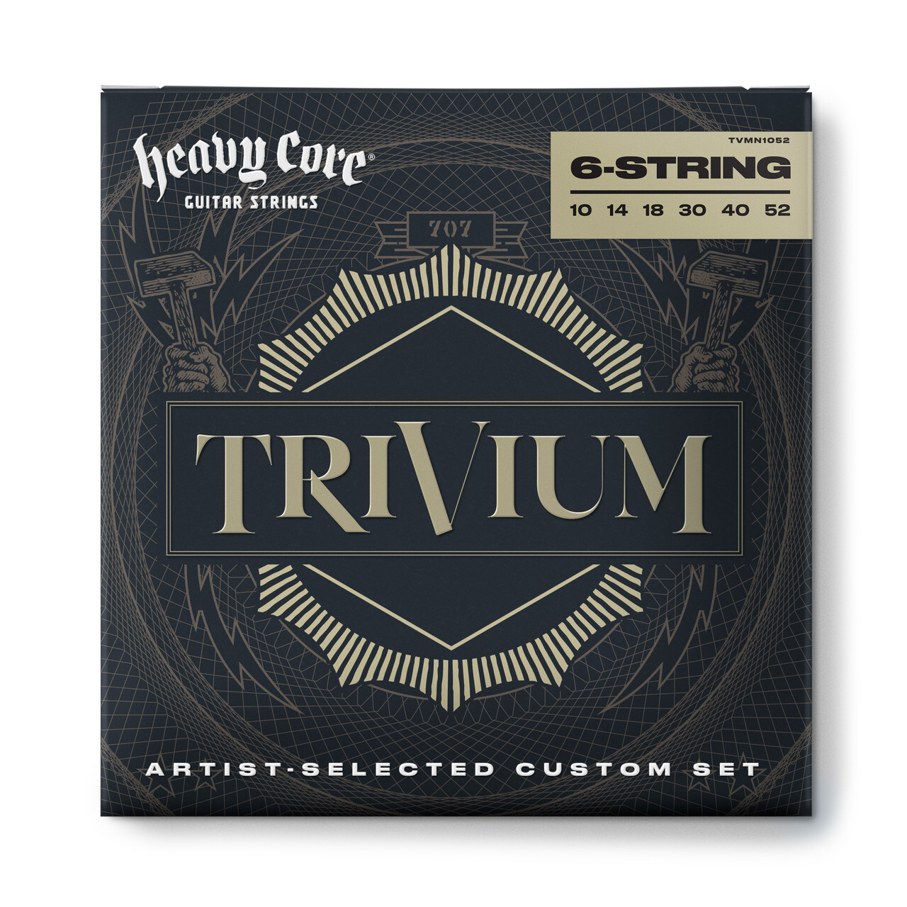 Dunlop Trivium Signature Guitar Strings 10/52