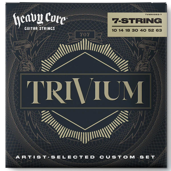 Jim Dunlop Heavy Core Trivium Signature Set - 10/63