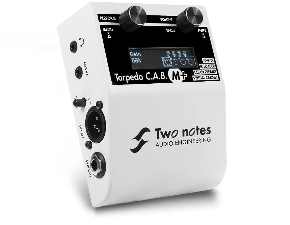 Two Notes Torpedo C.A.B M+ DI IR Loader & Virtual Cab Pedal