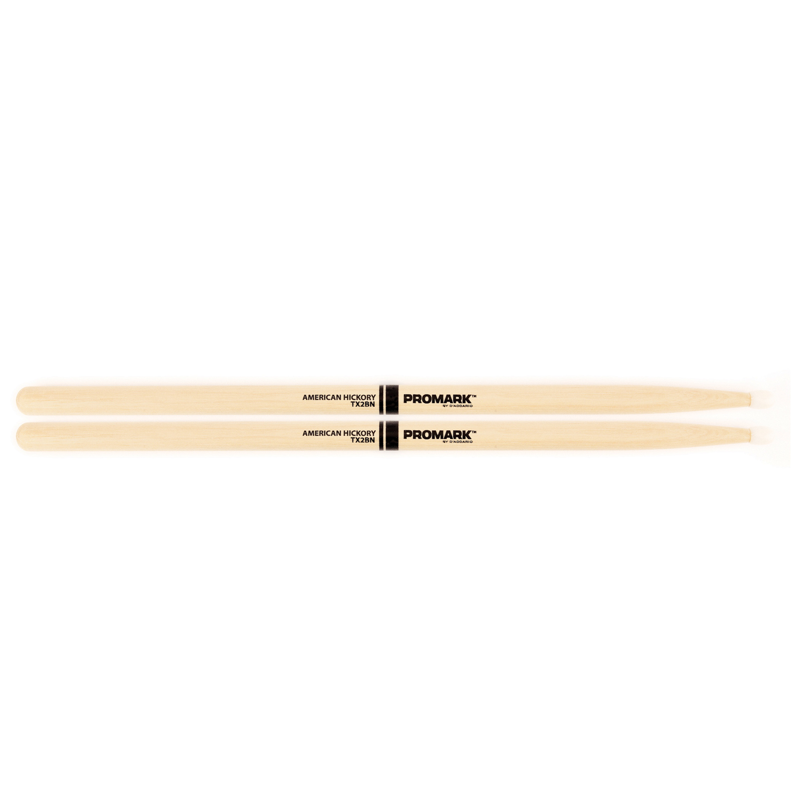 2B Nylon Tip Drumsticks American Hickory
