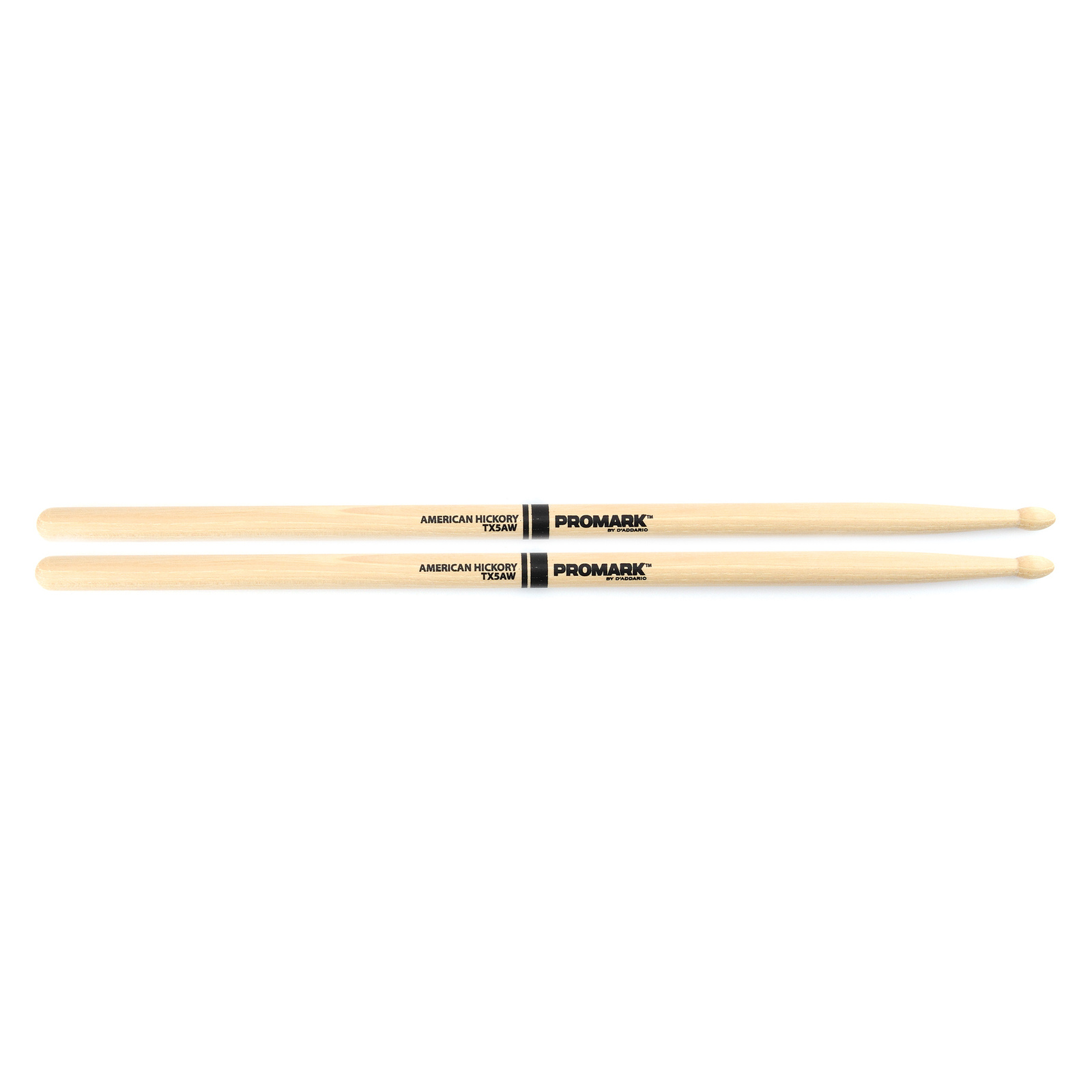 5A Wood Tip Drumsticks American Hickory