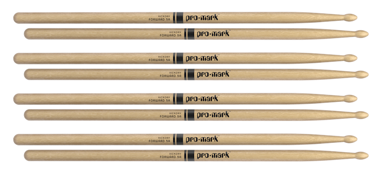 Promark 5B Drum Sticks Wood Tip