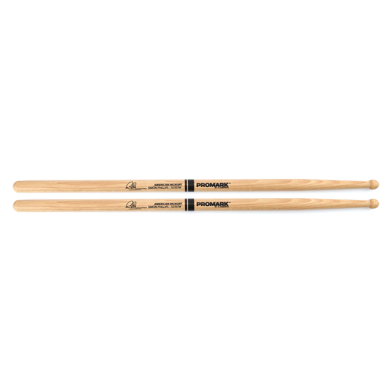 707 Wood Tip Drumsticks Simon Phillips American