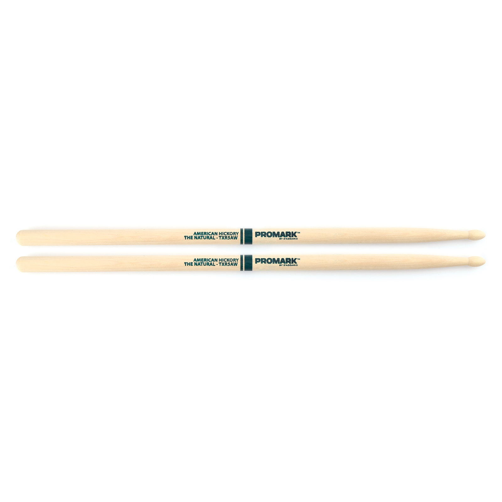5A Wood Tip Drumsticks The Natural American Hick