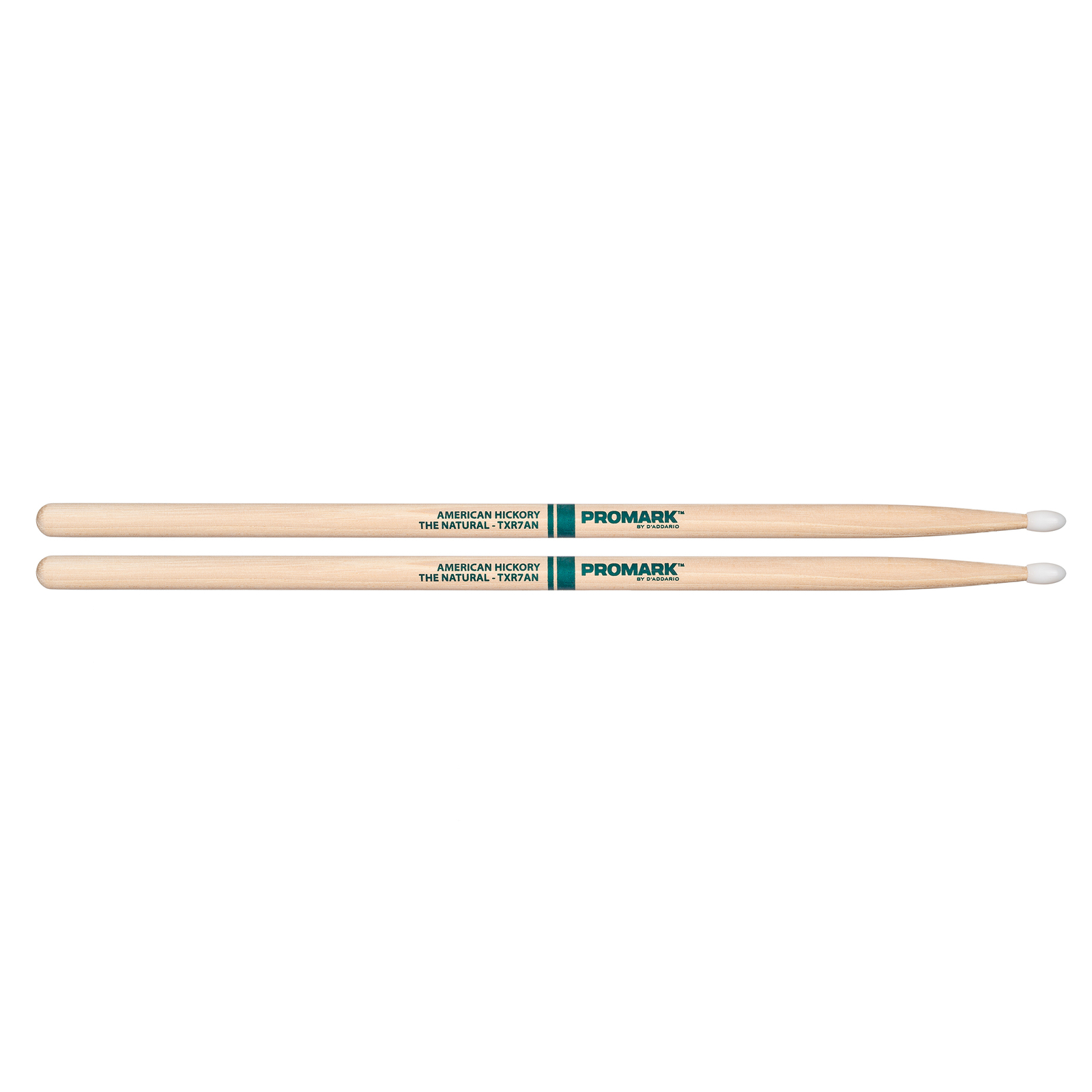 7A Nylon Tip Drumsticks The Natural American Hic